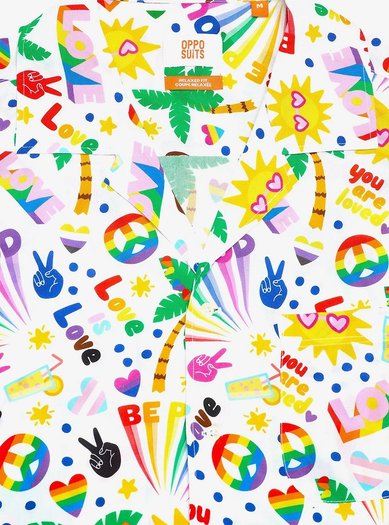 Tropic Pride Button-Up Shirt