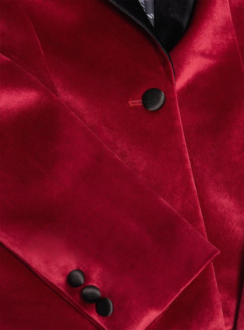 Women's Dinner Jacket Burgundy