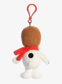 Peanuts Snoopy Flying Ace Plush Bag Clip