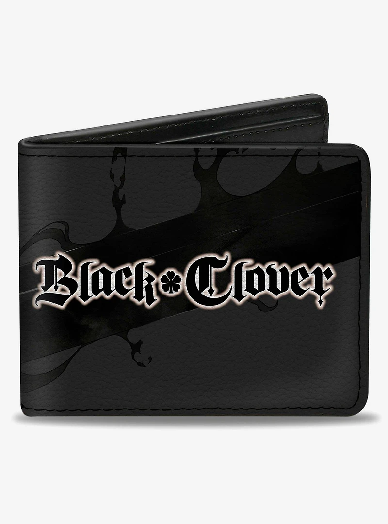 Black Clover Black Asta Anti Magic Pose Bifold Wallet