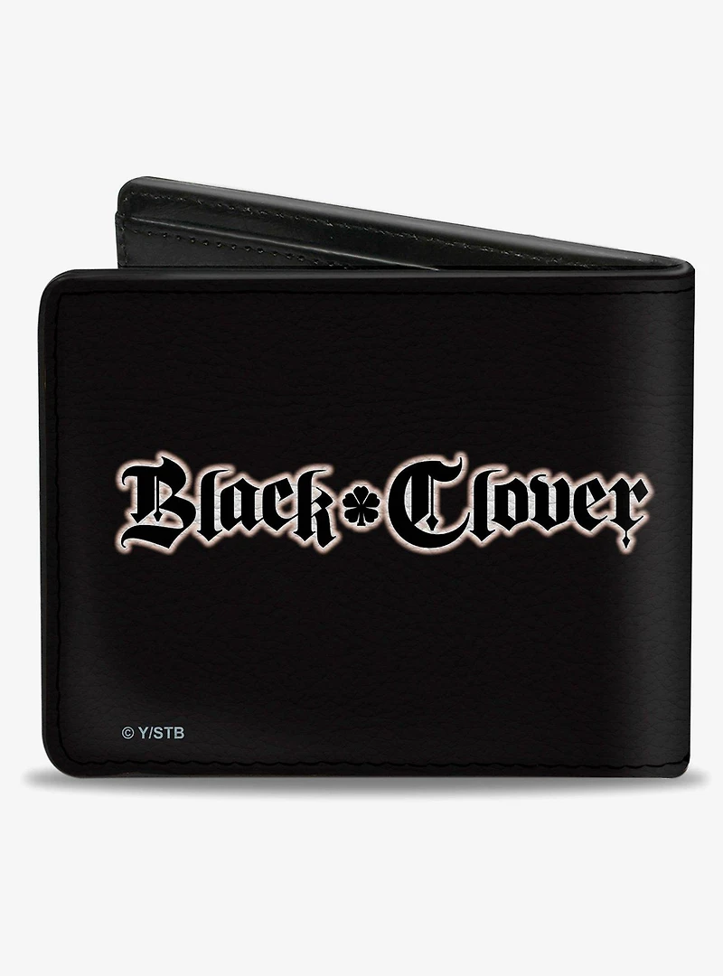 Black Clover Asta Cold Plunge Pose Bifold Wallet