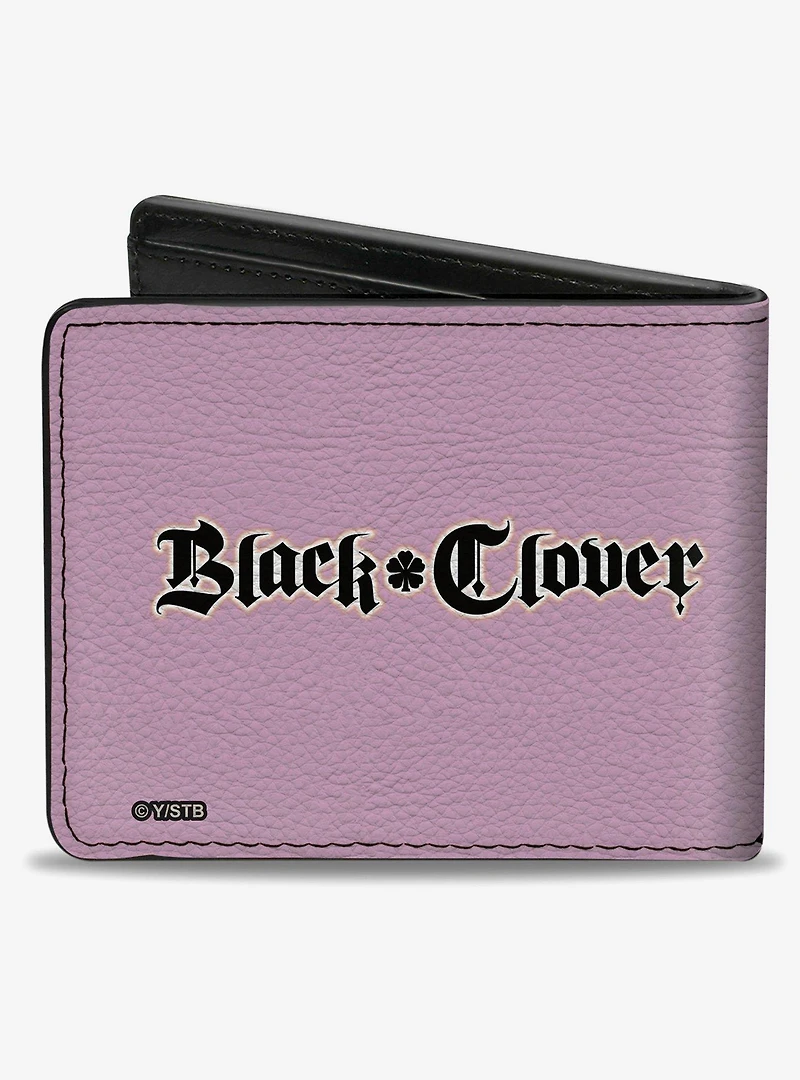 Black Clover Chibi Noelle Hash Tag Pose Bifold Wallet