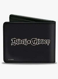 Black Clover Asta Face Close-Up Bifold Wallet