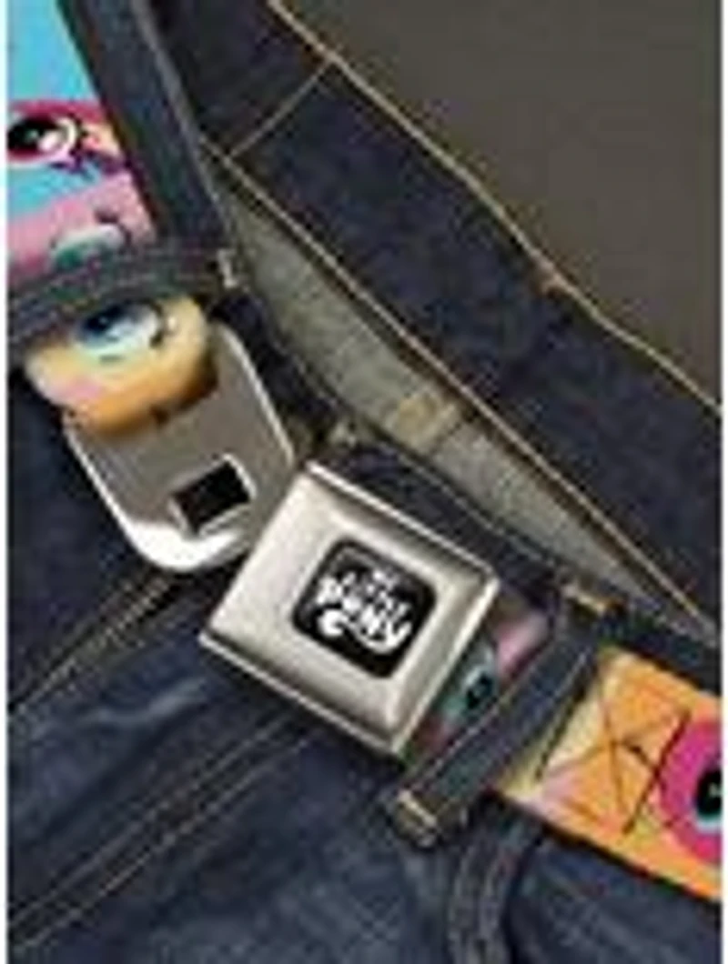 My Little Pony Mane Six Cutie Mark Expressions Seatbelt Buckle Belt