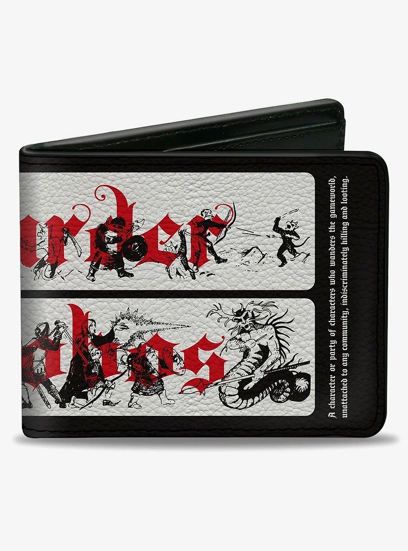 Dungeons & Dragons Murder Hobos Characters Bifold Wallet