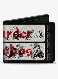 Dungeons & Dragons Murder Hobos Characters Bifold Wallet