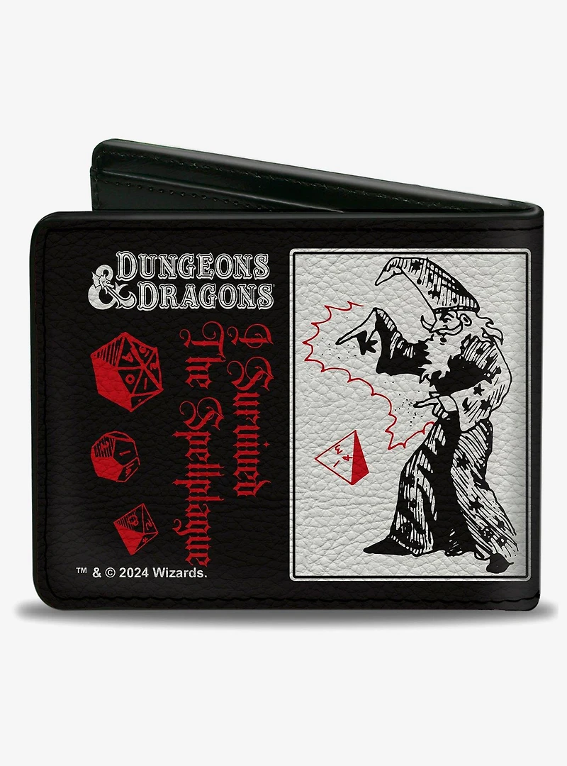 Dungeons & Dragons I Survived The Spellplague Spell Blocks Bifold Wallet