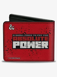 Dungeons & Dragons Vecna Small Price To Pay Bifold Wallet