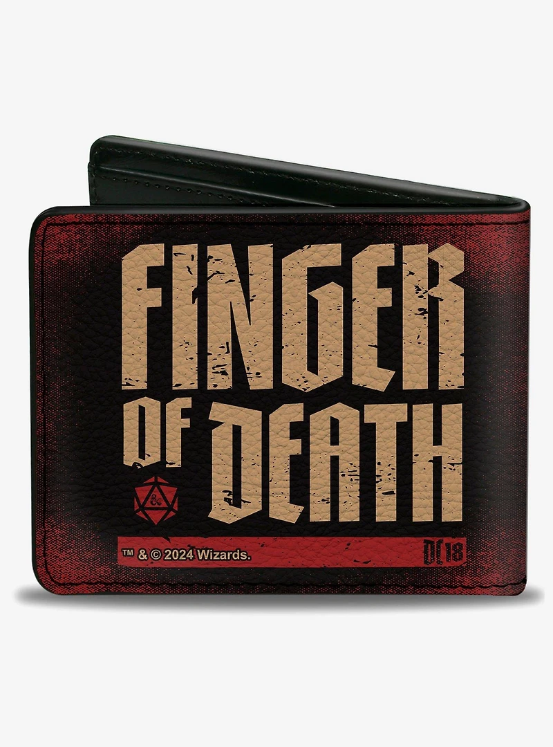 Dungeons & Dragons Finger of Death Signal Bifold Wallet