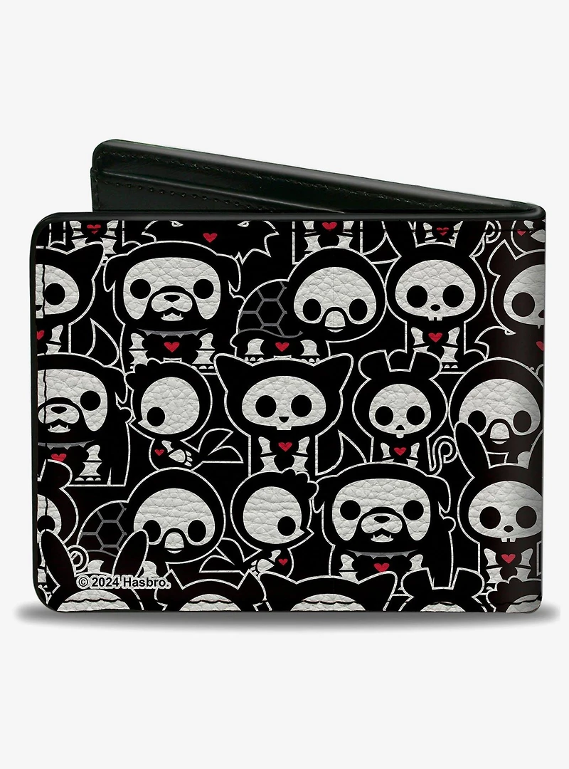 Skelanimals Dead Animals Need Love Too Bifold Wallet