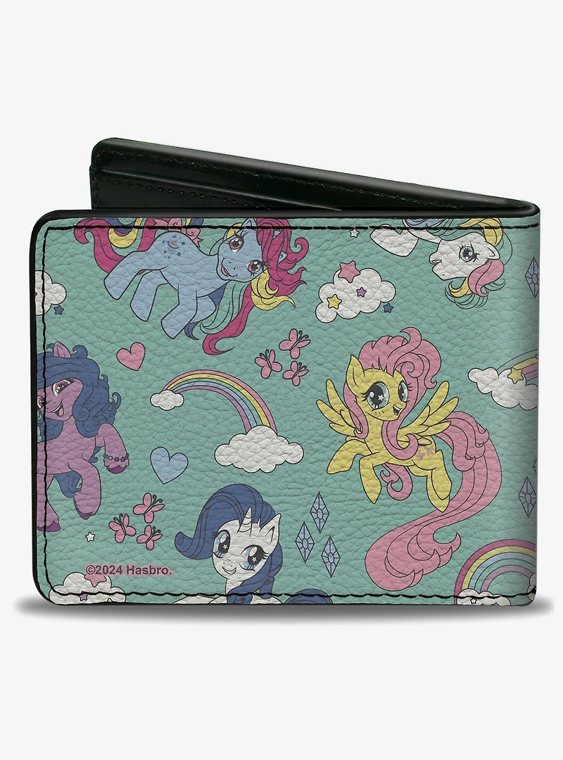 My Little Pony Generations Six Pony and Cutie Marks Bifold Wallet