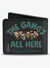 Peanuts Gang 75th The Gang's All Here Group Pose Bifold Wallet