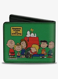 Peanuts Gang 75th Happiness Is Being One of the Gang Bifold Wallet