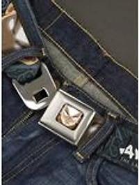 Avatar: The Last Airbender Aang Face Close Up and Title Seatbelt Buckle Belt
