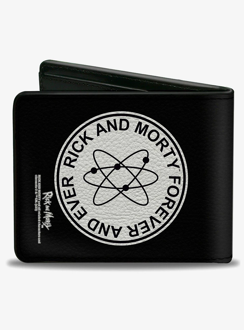 Rick and Morty Forever and Ever Logo Bifold Wallet
