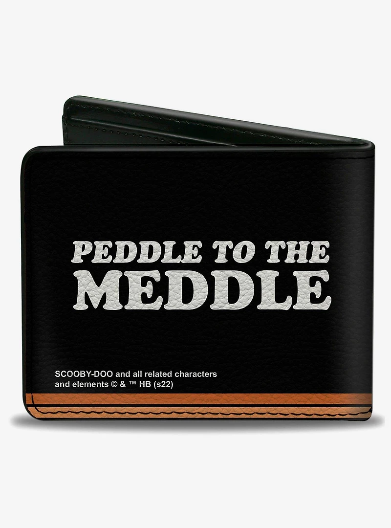 Scooby-Doo! Mystery Machine Pose Peddle To The Meddle Bifold Wallet