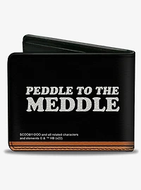Scooby-Doo! Mystery Machine Pose Peddle To The Meddle Bifold Wallet