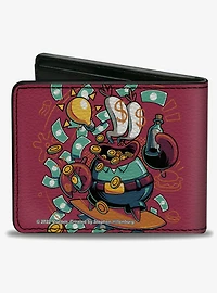 SpongeBob SquarePants Mr Krabs Dollar Sign Bifold Wallet