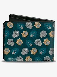 Transformers Bumblebee Optimus Prime and Megatron Heads Bifold Wallet