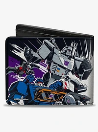 Transformers Decepticon and Autobots Battle Bifold Wallet