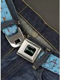 Rick and Morty Kirkland Meeseeks Seatbelt Buckle Belt