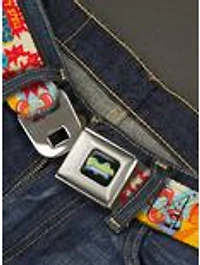 SpongeBob SquarePants Mr Krab Krusty Succce$$ Seatbelt Buckle Belt