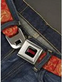 Dungeons & Dragons Year of the Dragon Icons Seatbelt Buckle Belt