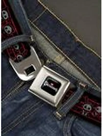 Skelanimals Six Character Collage Seatbelt Buckle Belt