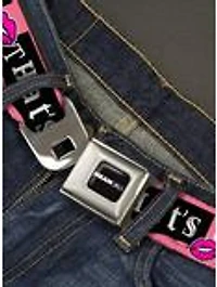 Mean Girls That's So Fetch Collage Seatbelt Buckle Belt