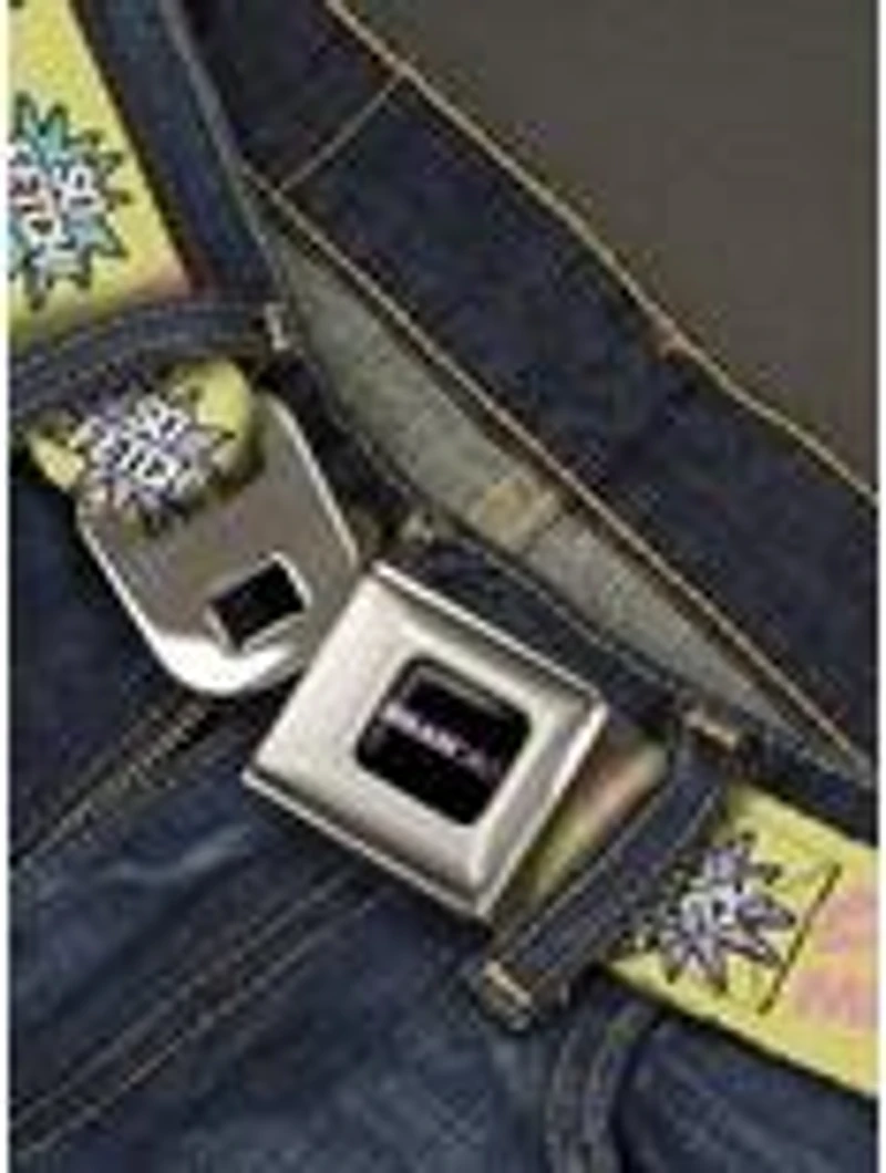 Mean Girls Title Logo So Fetch Quote Seatbelt Buckle Belt