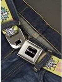 Mean Girls Title Logo So Fetch Quote Seatbelt Buckle Belt