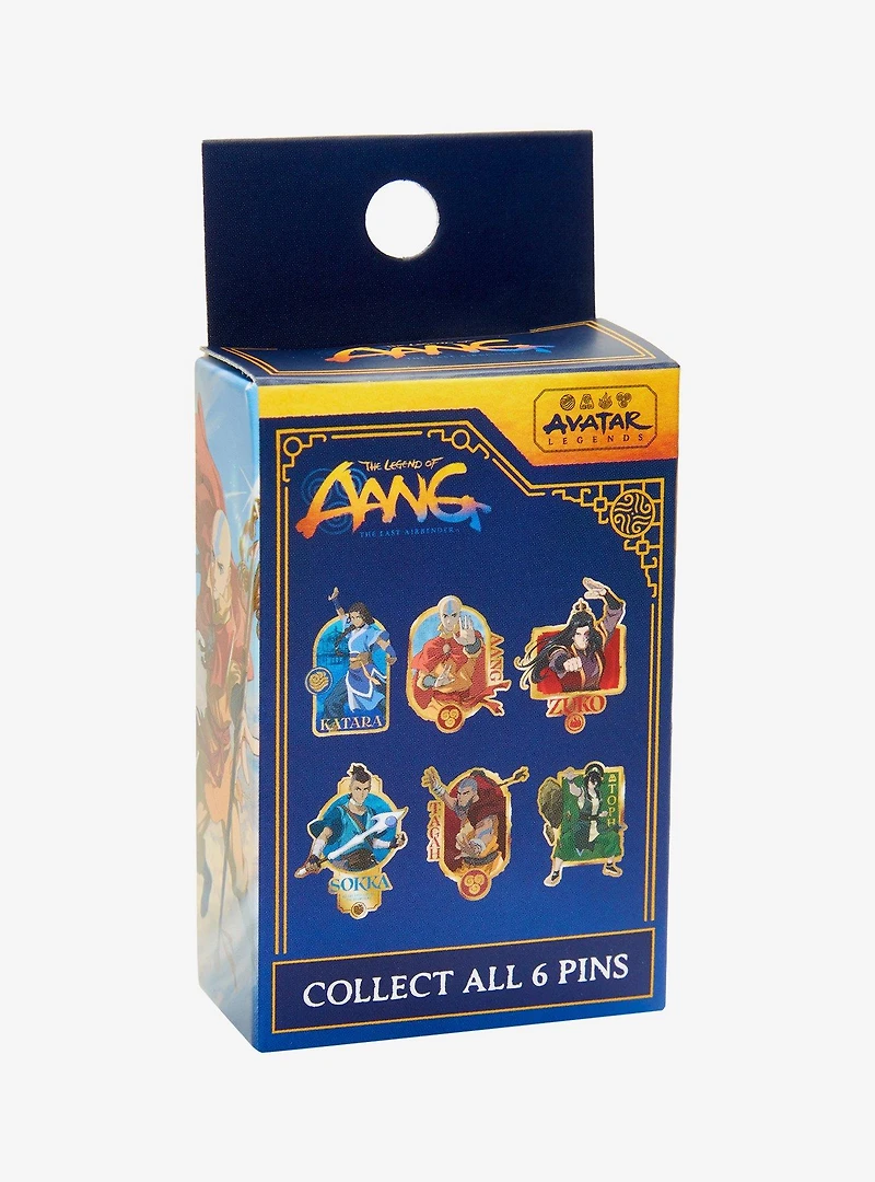 The Legend of Aang: The Last Airbender Characters Blind Box Enamel Pin - BoxLunch Exclusive