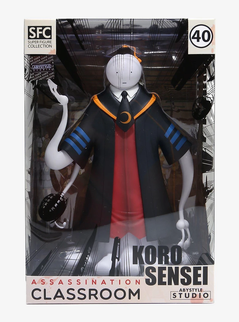 ABYStyle Studio Assassination Classroom Super Figure Collection Koro Sensei (White) Figure