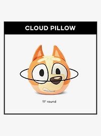 Bluey Bingo Round Cloud Pillow