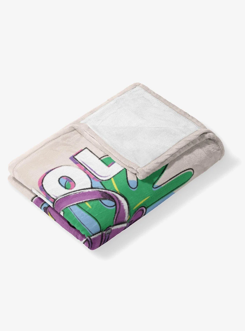 Dora The Explorer Hola Backpack 50x60" Silk Touch Throw Blanket