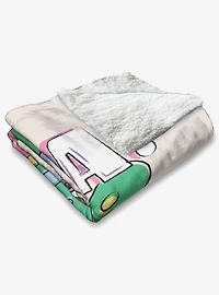 Dora The Explorer Hola Backpack Silk Touch Sherpa Throw Blanket