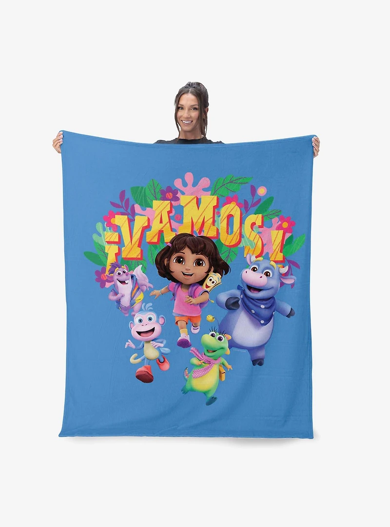 Dora The Explorer Vamos 40x50" Silk Touch Throw Blanket