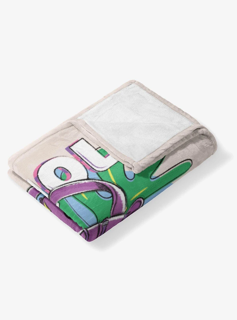 Dora The Explorer Hola Backpack 40x50" Silk Touch Throw Blanket