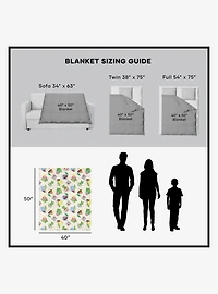 Dora The Explorer Boots Pattern 40x50" Silk Touch Throw Blanket