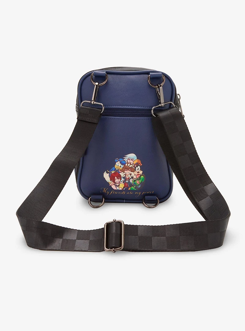 Disney Kingdom Hearts Sora Stained Glass Window Crossbody Bag - BoxLunch Exclusive