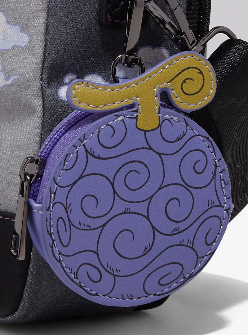 One Piece Monkey D. Luffy Gear 5 Crossbody Bag with Coin Purse