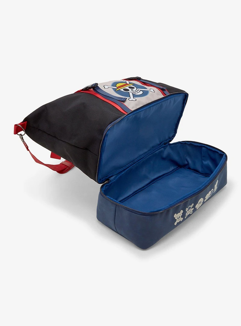 One Piece Straw Hat Crew Jolly Rogers Tactical Weekender Bag - BoxLunch Exclusive