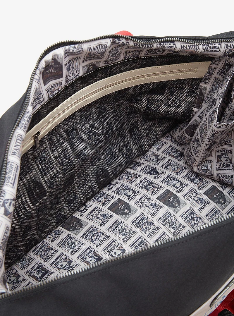 One Piece Straw Hat Crew Jolly Rogers Tactical Weekender Bag - BoxLunch Exclusive