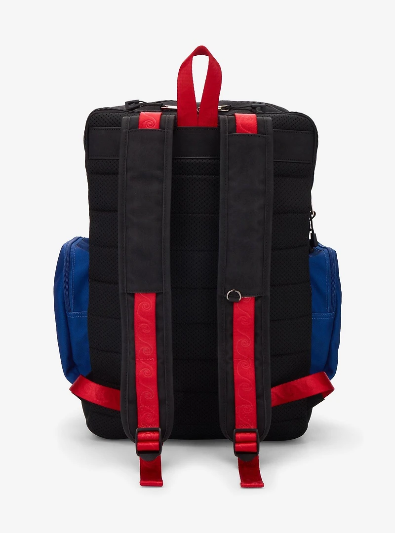 One Piece Straw Hat Crew Jolly Roger Multi-Pocket Backpack - BoxLunch Exclusive