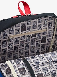 One Piece Straw Hat Crew Jolly Roger Multi-Pocket Backpack - BoxLunch Exclusive