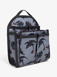 DreamWorks How To Train Your Dragon Toothless Allover Print Mini Backpack Organizer - BoxLunch Exclusive