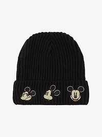 Disney Mickey Mouse Expressions Embroidered Beanie - BoxLunch Exclusive
