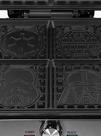 Star Wars Darth Vader Storm Trooper Deluxe Waffle Maker