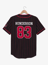 Stranger Things Hellfire Club Striped Baseball Jersey - BoxLunch Exclusive