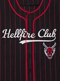 Stranger Things Hellfire Club Striped Baseball Jersey - BoxLunch Exclusive